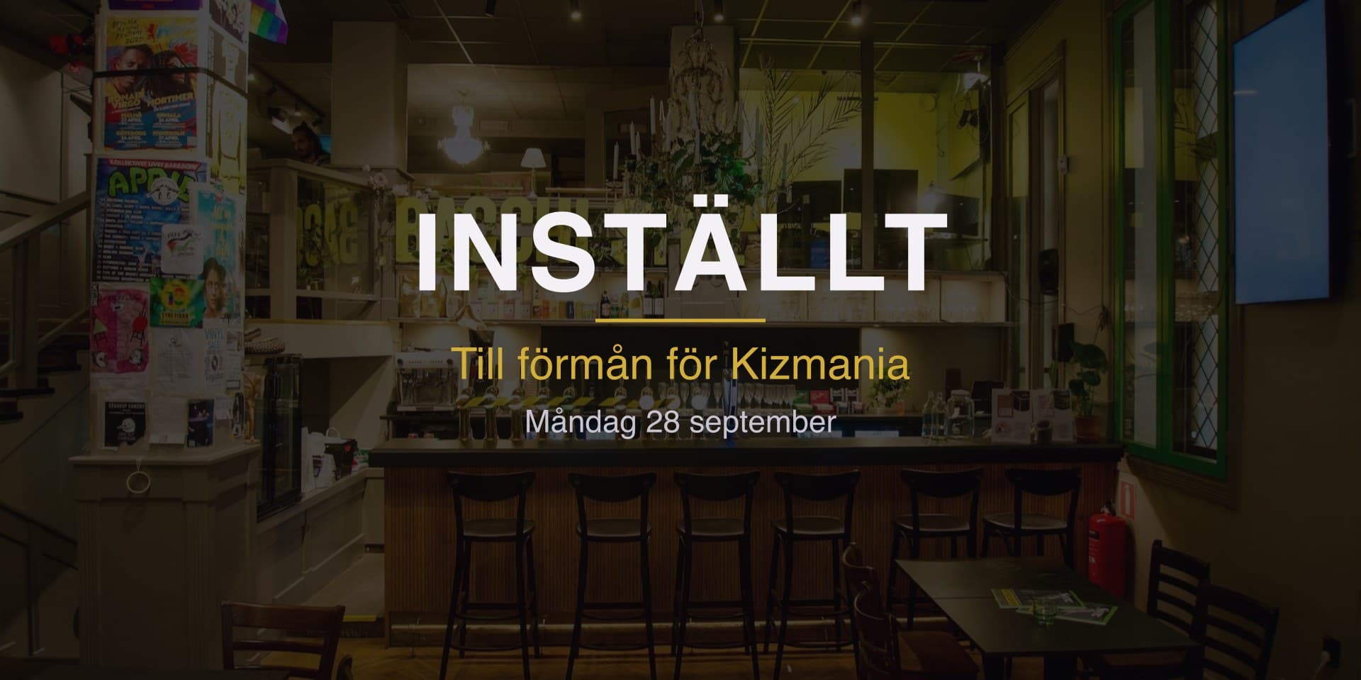 INSTÄLLT: The Lab Måndag – Tarraxo & Urban Kizomba
